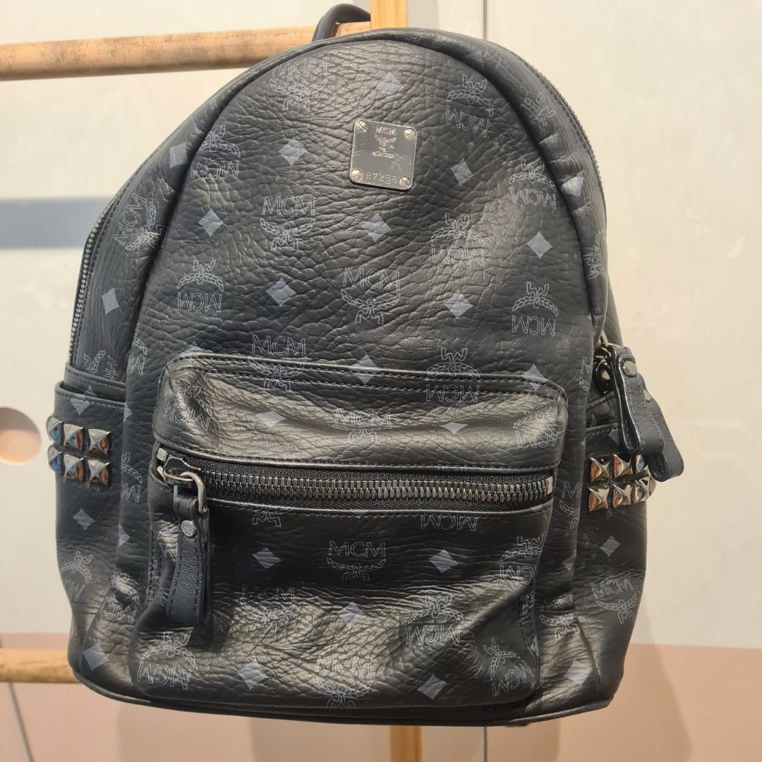 MCM mini backpack, Luxury, Bags & Wallets on Carousell