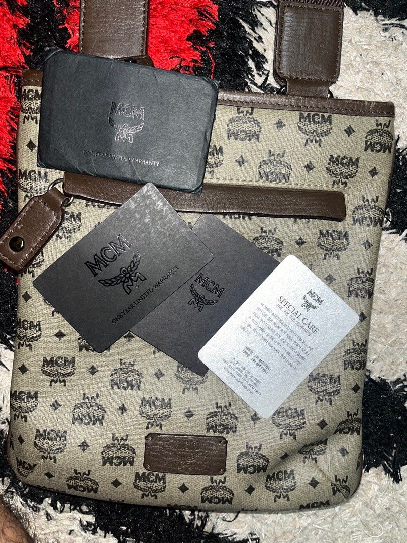 Mcm sling bag men clearance