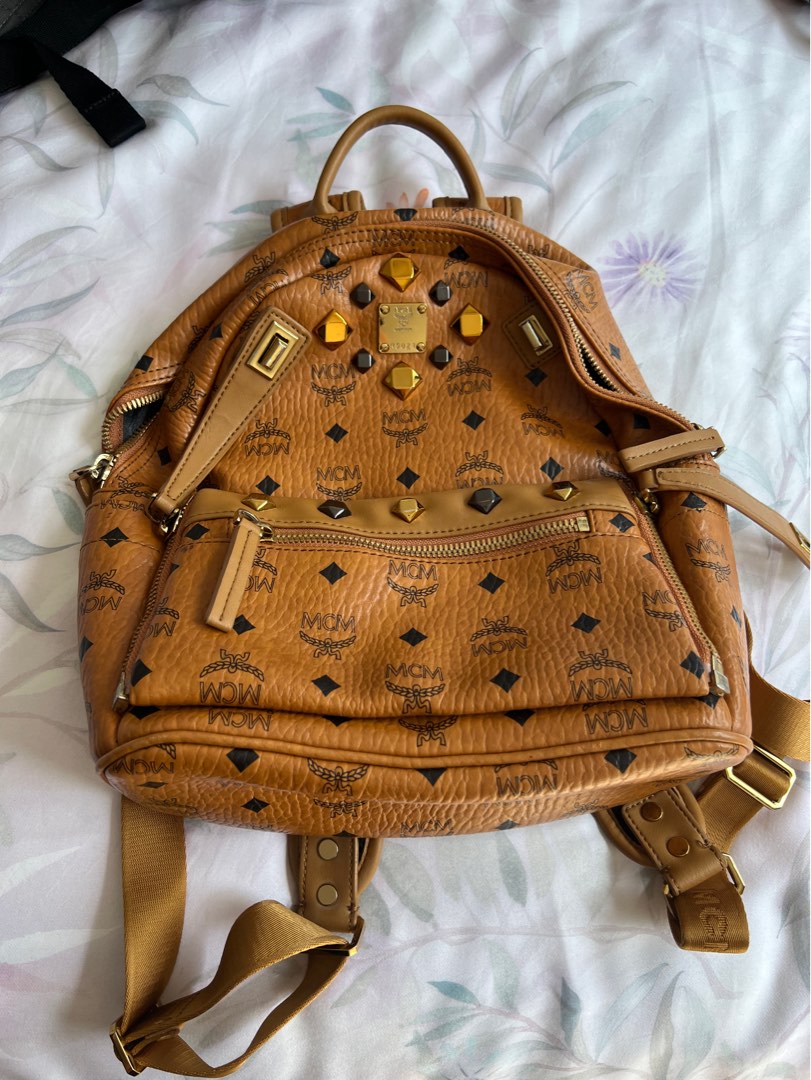 MCM Small backpack Luxury Bags Wallets on Carousell