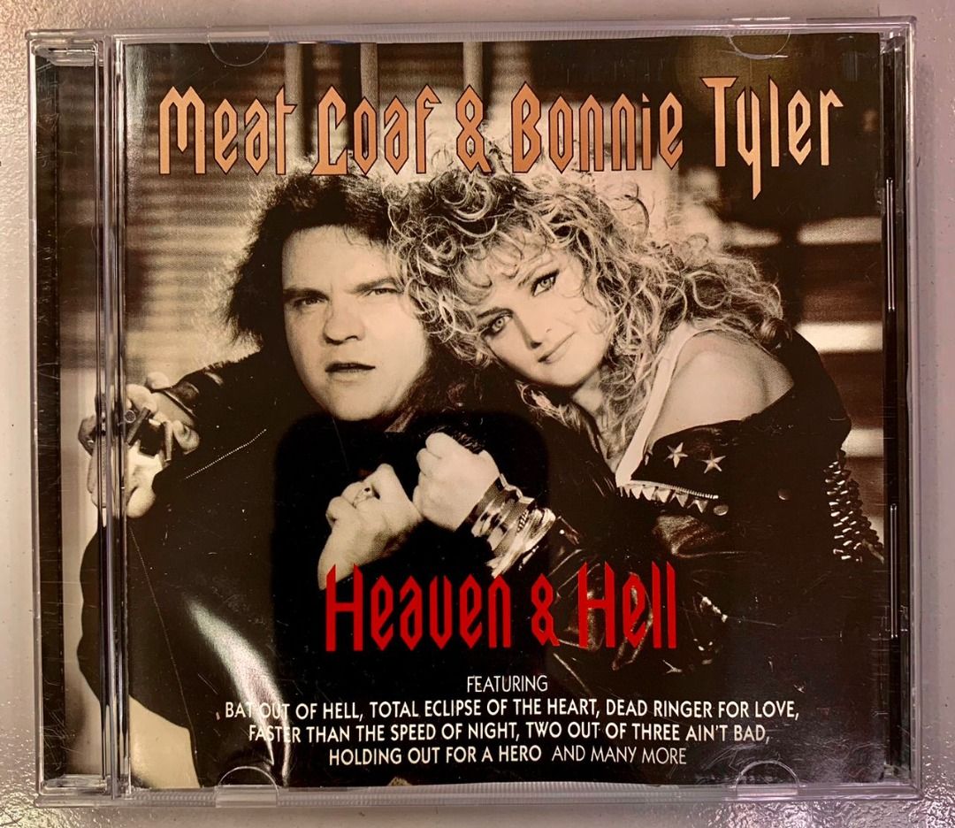 Meat Loaf & Bonnie Tyler Heaven & Hell (CD, EU, 1993) DGC28, Hobbies