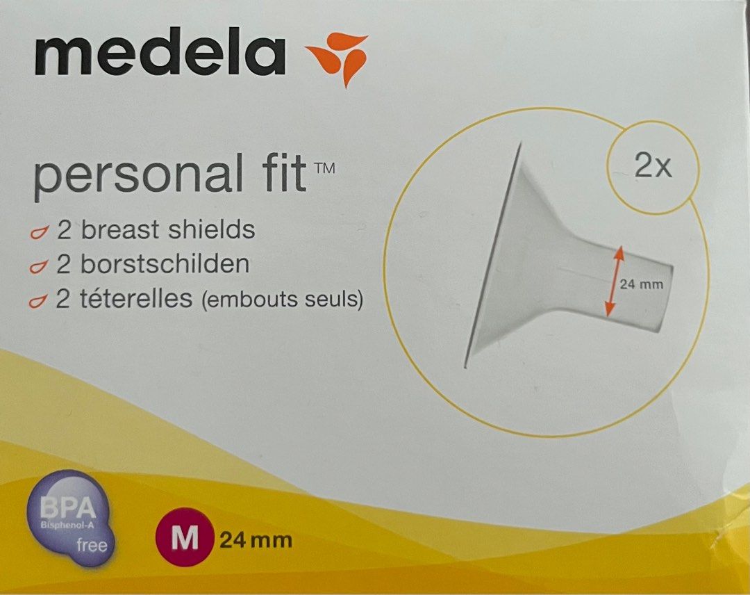 4 x Medela personal fit 24mm, Babies & Kids, Nursing & Feeding,  Breastfeeding & Bottle Feeding on Carousell