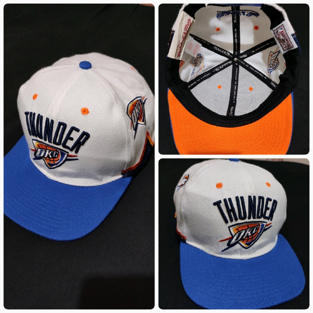 Mitchell and ness OKC Thunder cap, Men's Fashion, Watches & Accessories