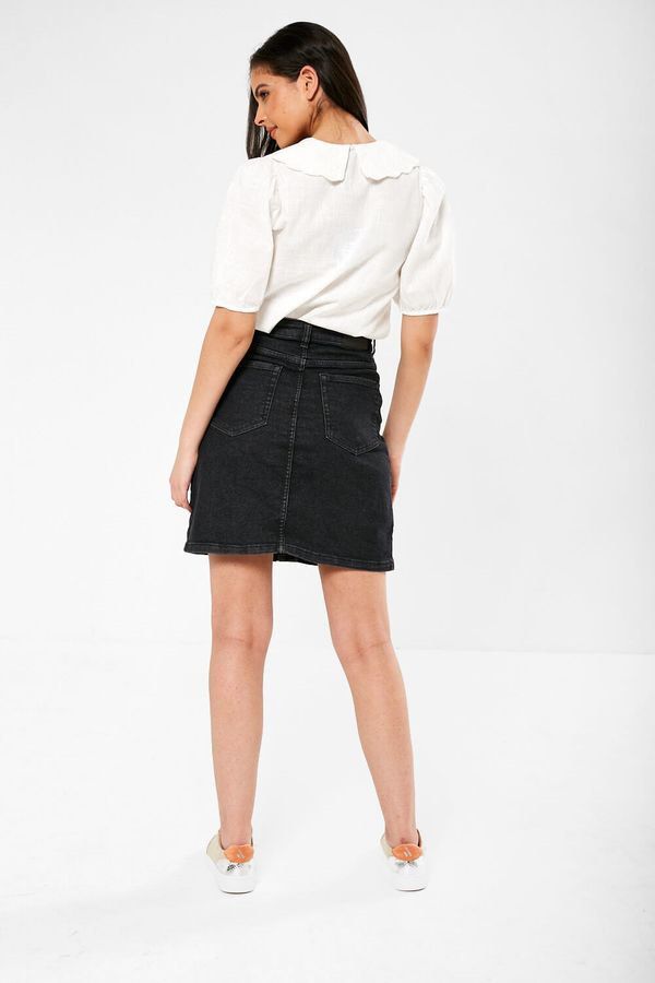 Lee Black Denim Midi Skirt - FINAL SALE | Black denim midi skirt, Denim  midi skirt, Modest denim skirts