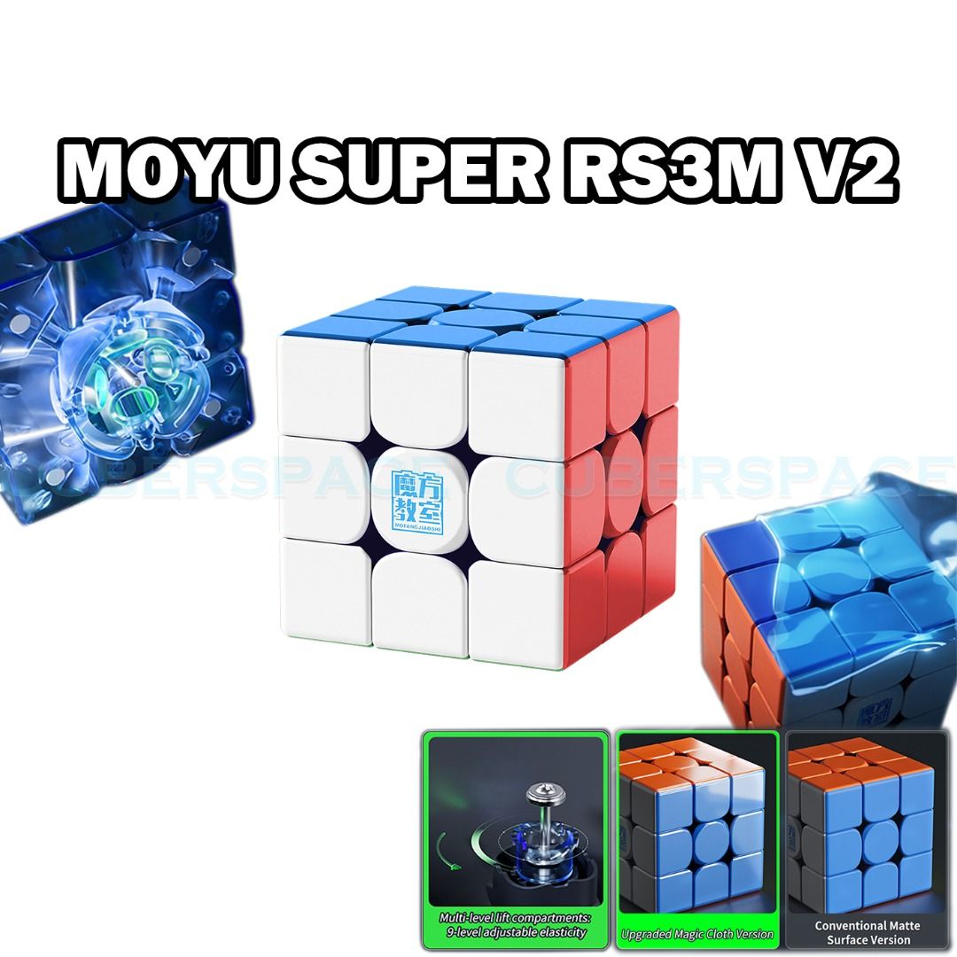 MoYu Super RS3M V2, Hobbies & Toys, Toys & Games on Carousell