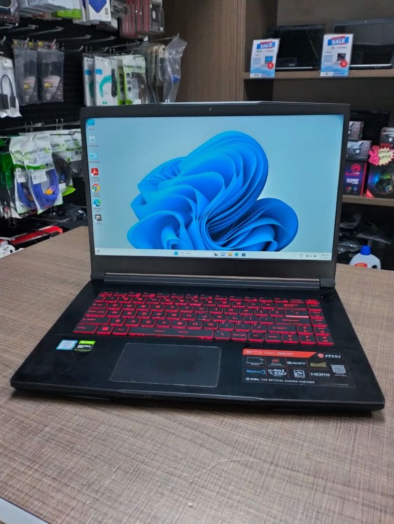 MSI GF63 Thin 9RCX, Computers & Tech, Laptops & Notebooks on Carousell