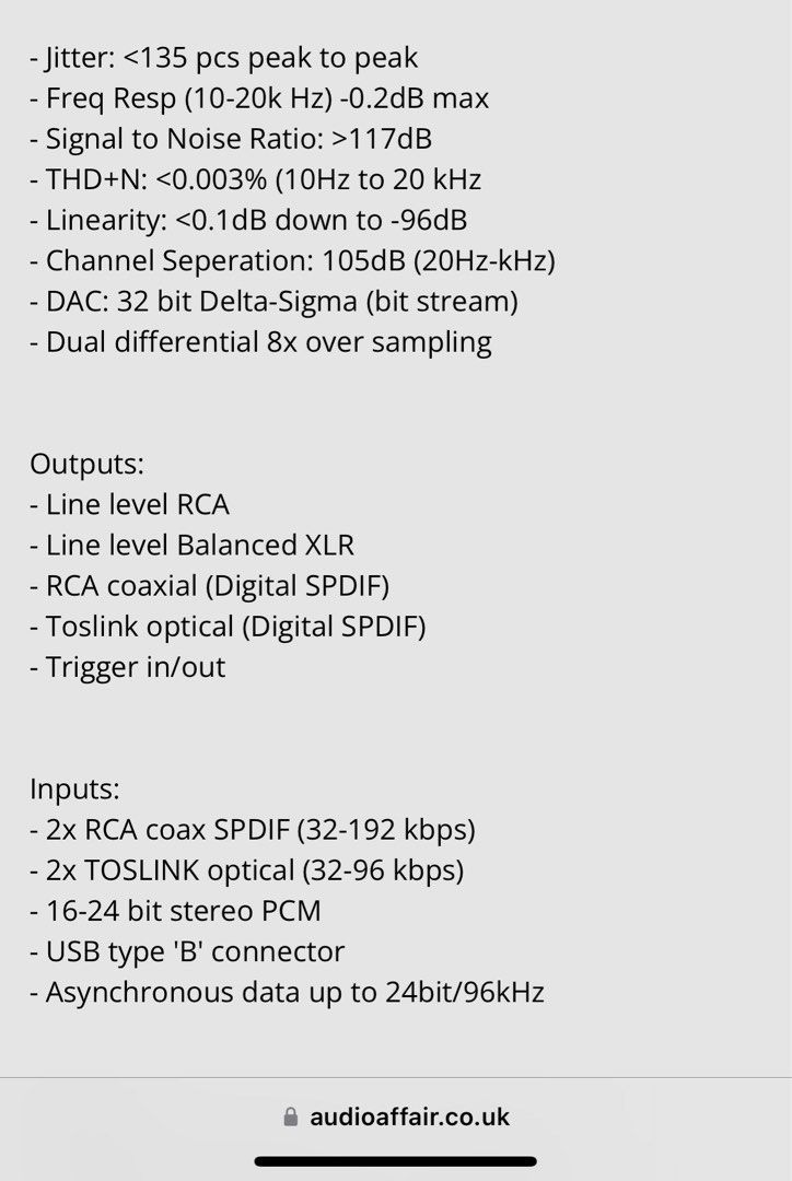 Music Fidelity M6SCD cd player, Audio, Other Audio Equipment on Carousell