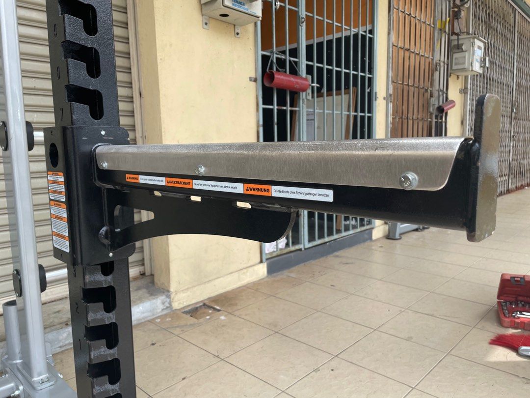 Nautilus USA half rack Squat Rack gym strength Sports Equipment Exercise Fitness Cardio Fitness Machines on Carousell