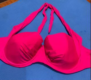 Neon Pink Halter Top/Swimwear (36D)