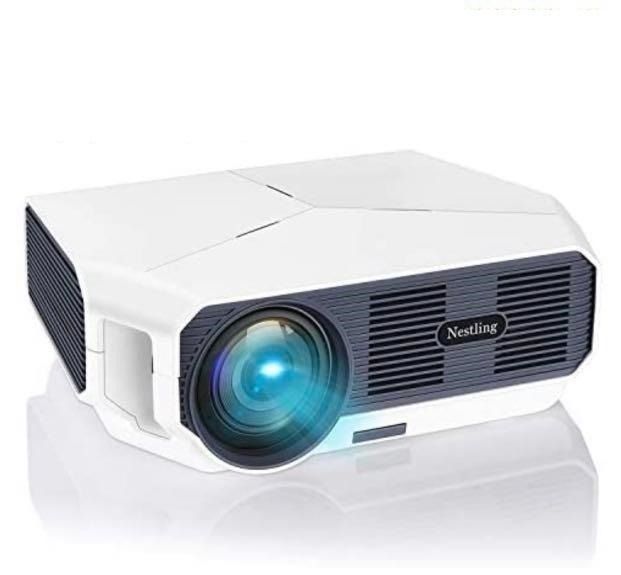  YABER Y21 Native 1920 x 1080P Projector 8500L Upgrad Full HD  Video Projector, Support 4k & Zoom, Home & Outdoor Projector Compatible  with Stick, HDMI, VGA, USB, iPhone, Android, Laptop, PS4 