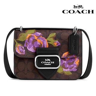 Buy COACH Women Brown Sling Bag Crossbody Sling Bag With Detachable Strap  Belt 17.5*25*9 cms Online @ Best Price in India