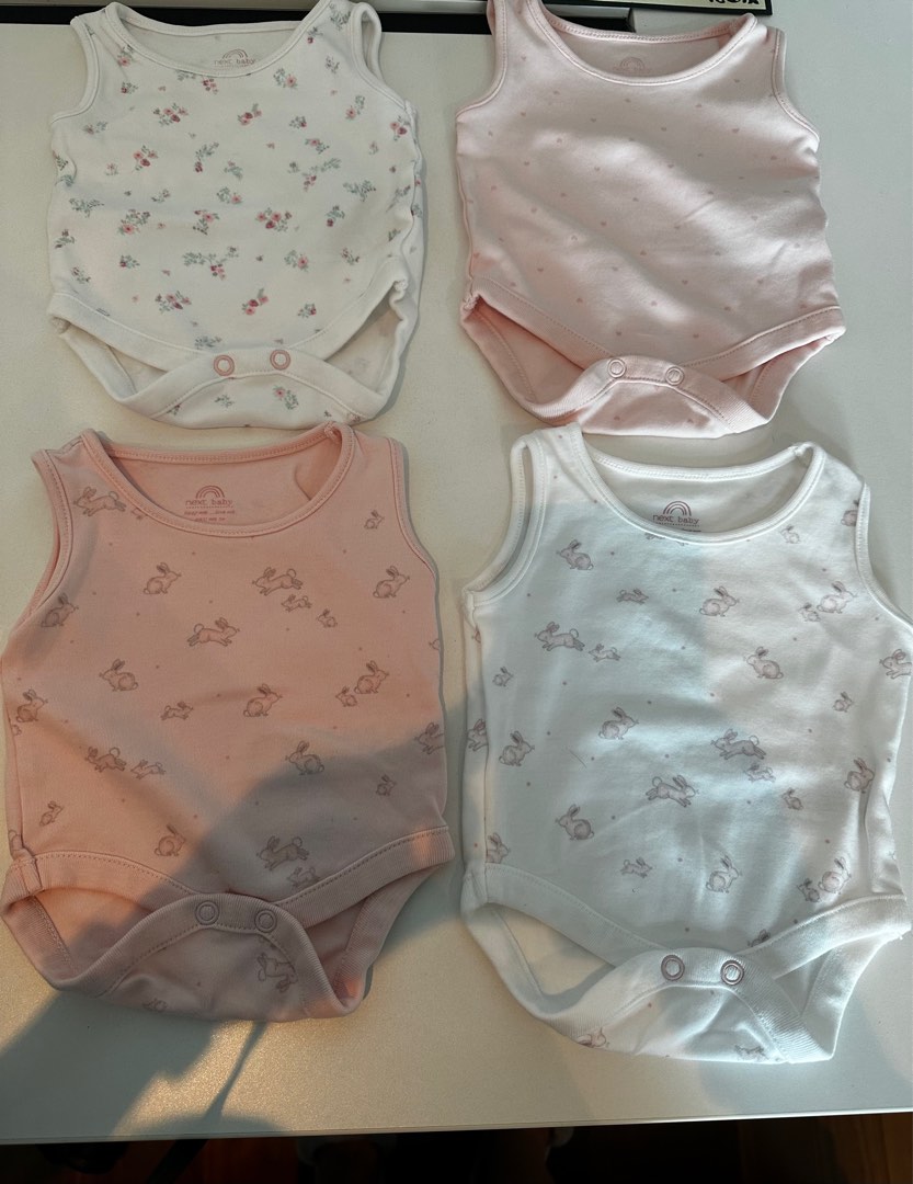 Next 4 pack vest baby grow 1 month Babies Kids Babies Kids