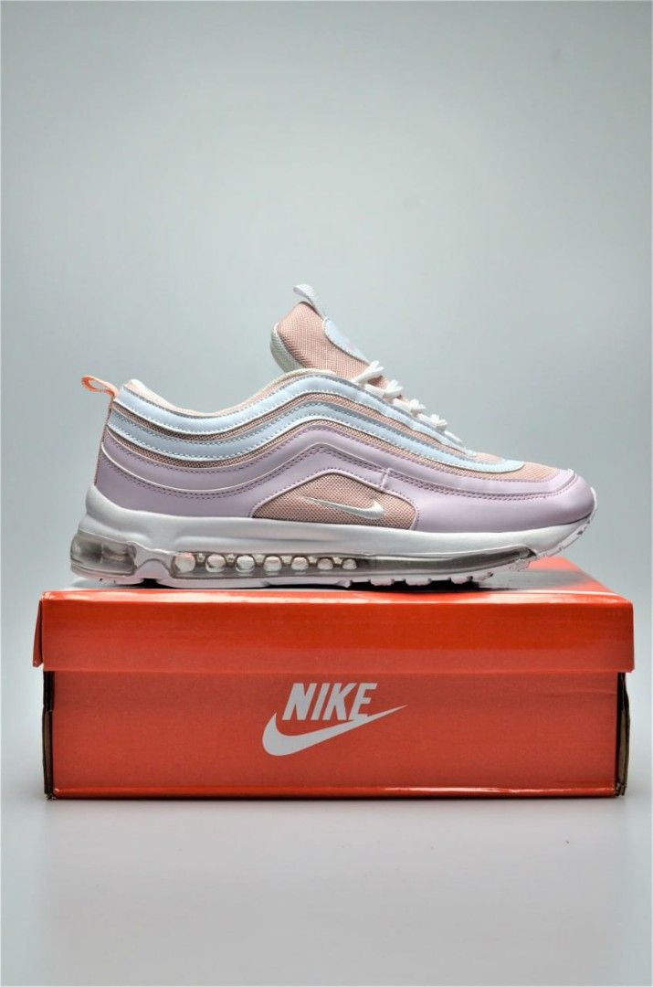 nike 97 pink and white