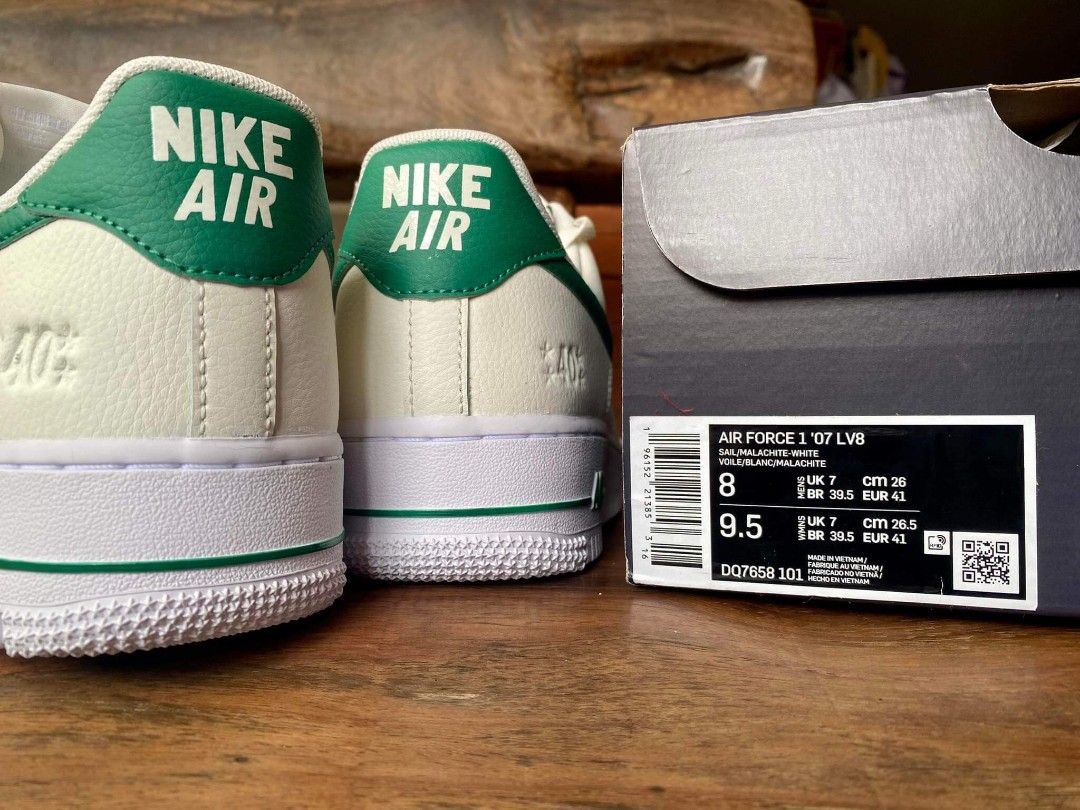 Nike Air Force 1 Low 40th Anniversary Sail Malachite Womens DQ7582-101 | Size UK 7.5