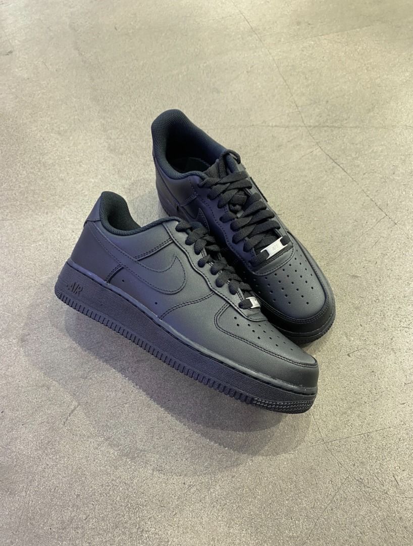 🎄Nike Air Force 1 Low 07 經典復古版鞋黑武士男女同款, 男裝, 鞋, 波