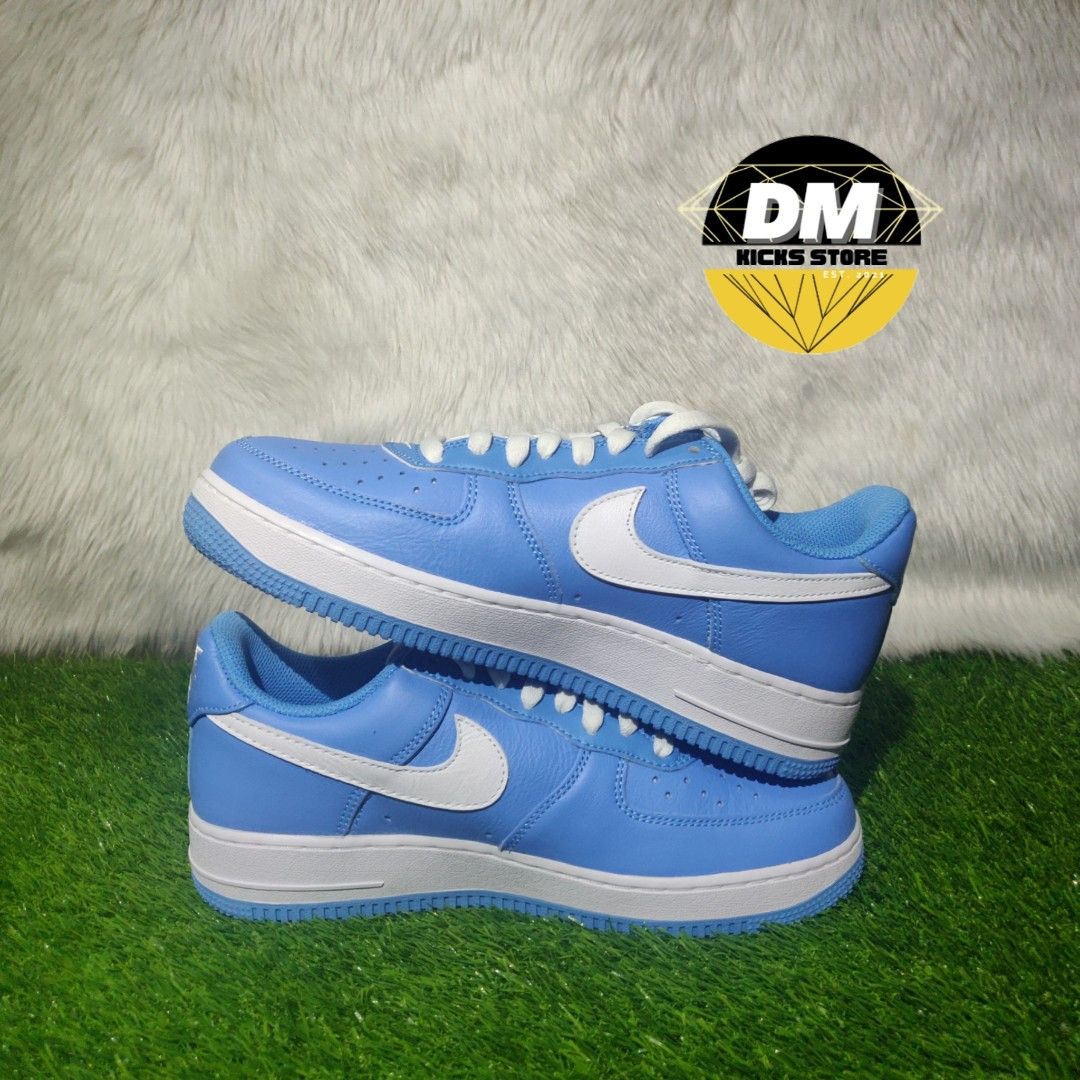 air force 1 mid uni blue toe (2003) (sz 10) - heeldrag