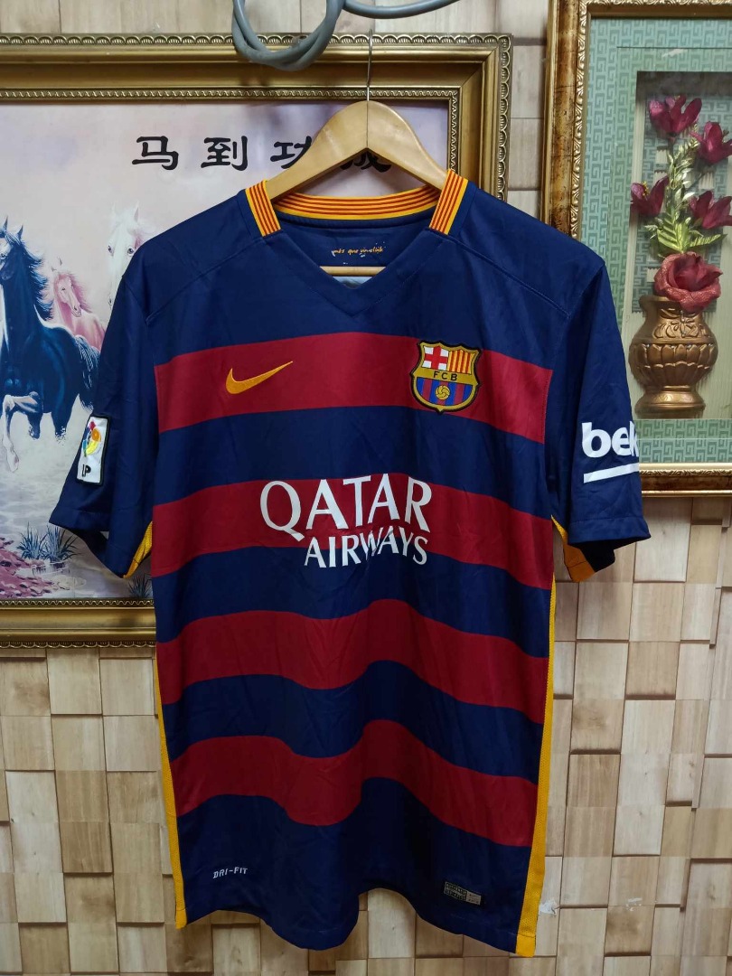 Nike Football Jersey / Barcelona 2015-16, Men's Fashion, Tops & Sets