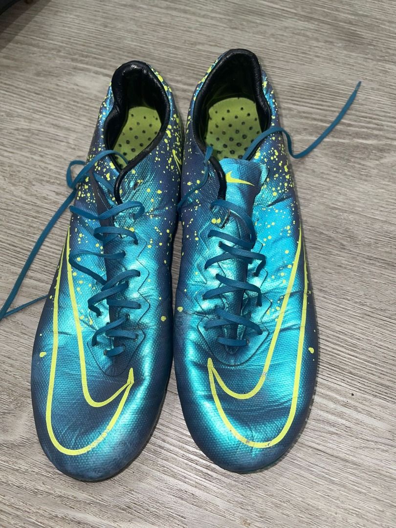 Nike Mercurial Vapor X Blue Volt, Men's Fashion, Footwear, Boots on  Carousell