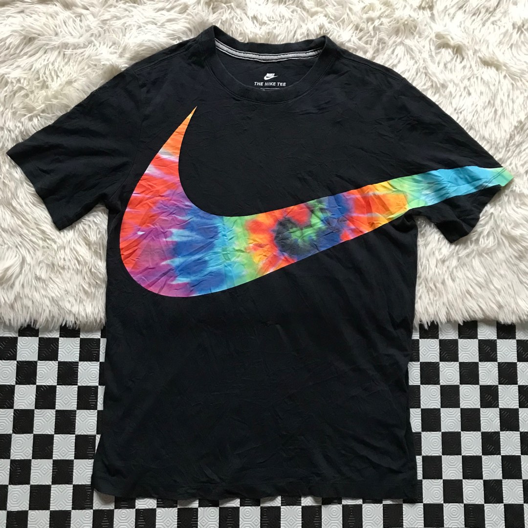 rainbow swoosh nike