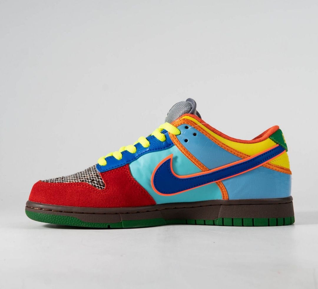 Nike SB Dunk Low What The Dunk, 男裝, 鞋, 波鞋- Carousell