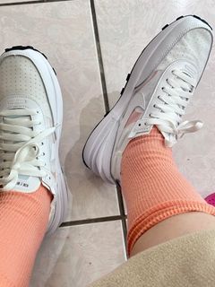 🌻NIKE耐克W NIKE WAFFLE ONE全白解構 半透明 運動鞋布鞋 百搭