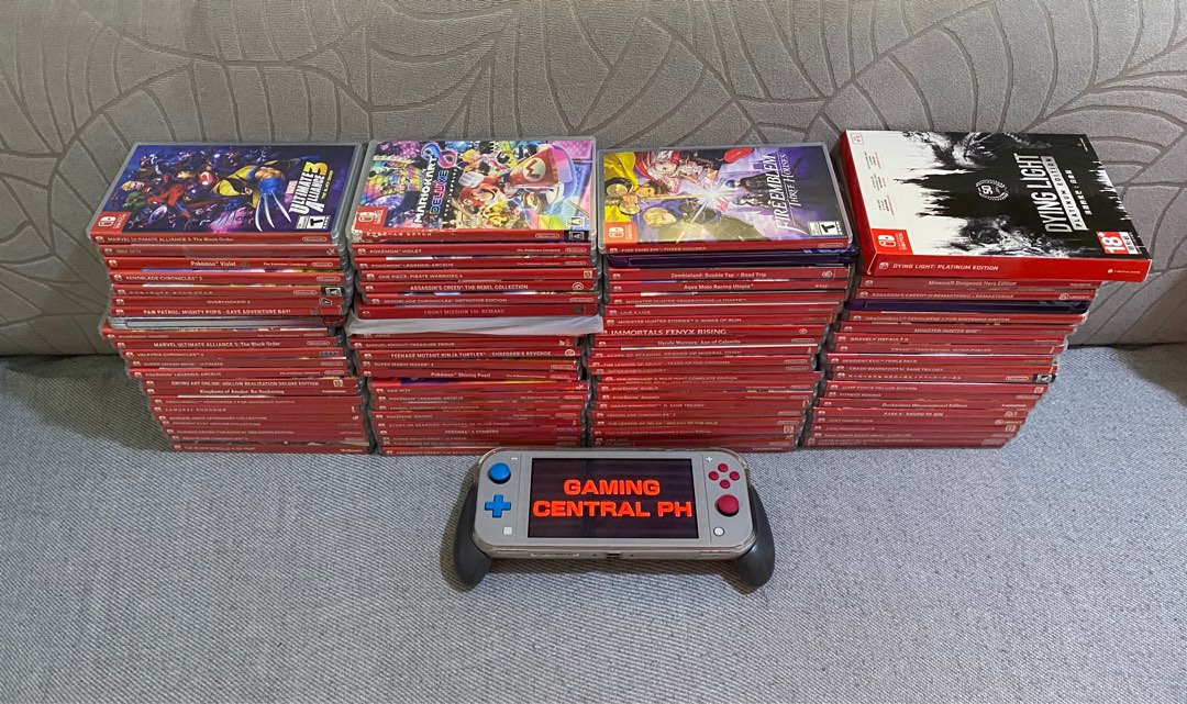 Switch Physical Collection Nintendo Switch Physical games and Primary accounts (email and password ...