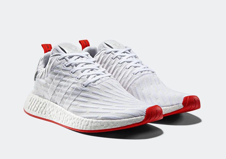 White red top nmds