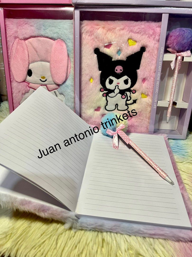 Notebook Fur A5 lined With Fur Pen (Category: Stationery & School Supplies) located in Taguig. Submitted by unoragasa (Listing ID 1246404006, Image 2). Description: Notebook Fur A5 lined With Fur Pen Packaging size: 23.7x23.1x3.8cm/notebook size：21x15cm/80 leaves Material: Paper ₱205.00 📩DM @ Juan Ntonio Trinkets Online Shop⭐️.