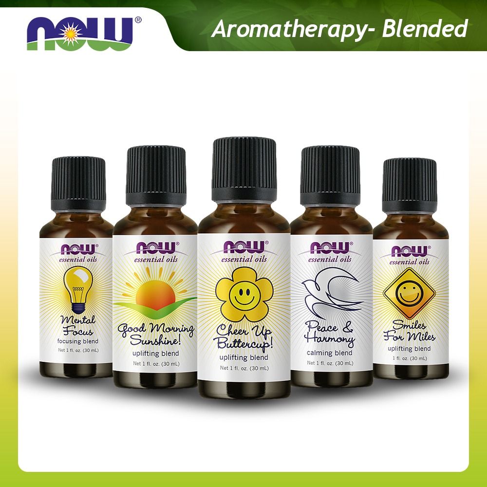 NOW Essential Oil Aromatherapy Blends, 30ml, Furniture & Home Living, Home  Fragrance on Carousell