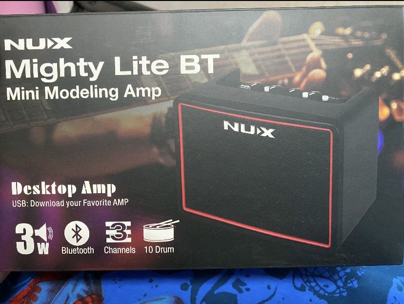 NUX MIGHTYLITEBT-MK2 - Ampli guitare électrique compact 3W Bluetooth