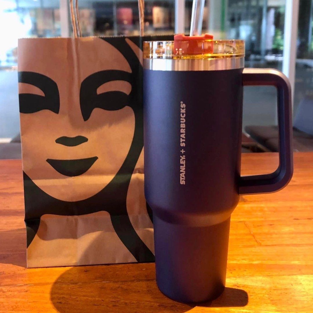 Original Stanley x Starbucks Navy Stanley 40oz Philippine Exclusive