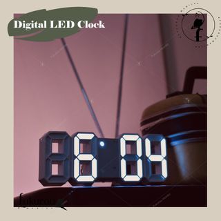 PAUBOS SALE: Digital Clock with LED light and alarm clock (3 modes) bagsak presyo warehouse sale