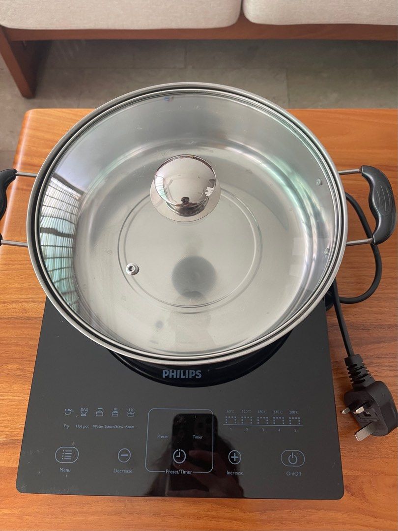 Philips induction cooker, TV & Home Appliances, Kitchen Appliances