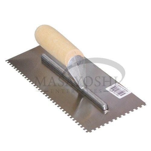 Plastering trowel sales with teeth