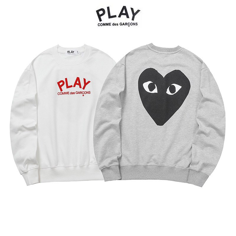 PLAY COMME des GARCONS川久保玲衛衣白s-