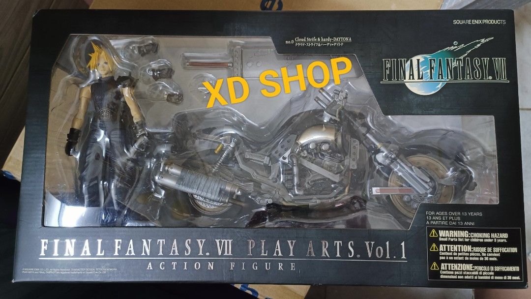 Final Fantasy VII Play Arts Vol. 1 Cloud Strife (Neu (gemäss Beschreibung)) in Basel für CHF 80 – mit Lieferung auf kaufen