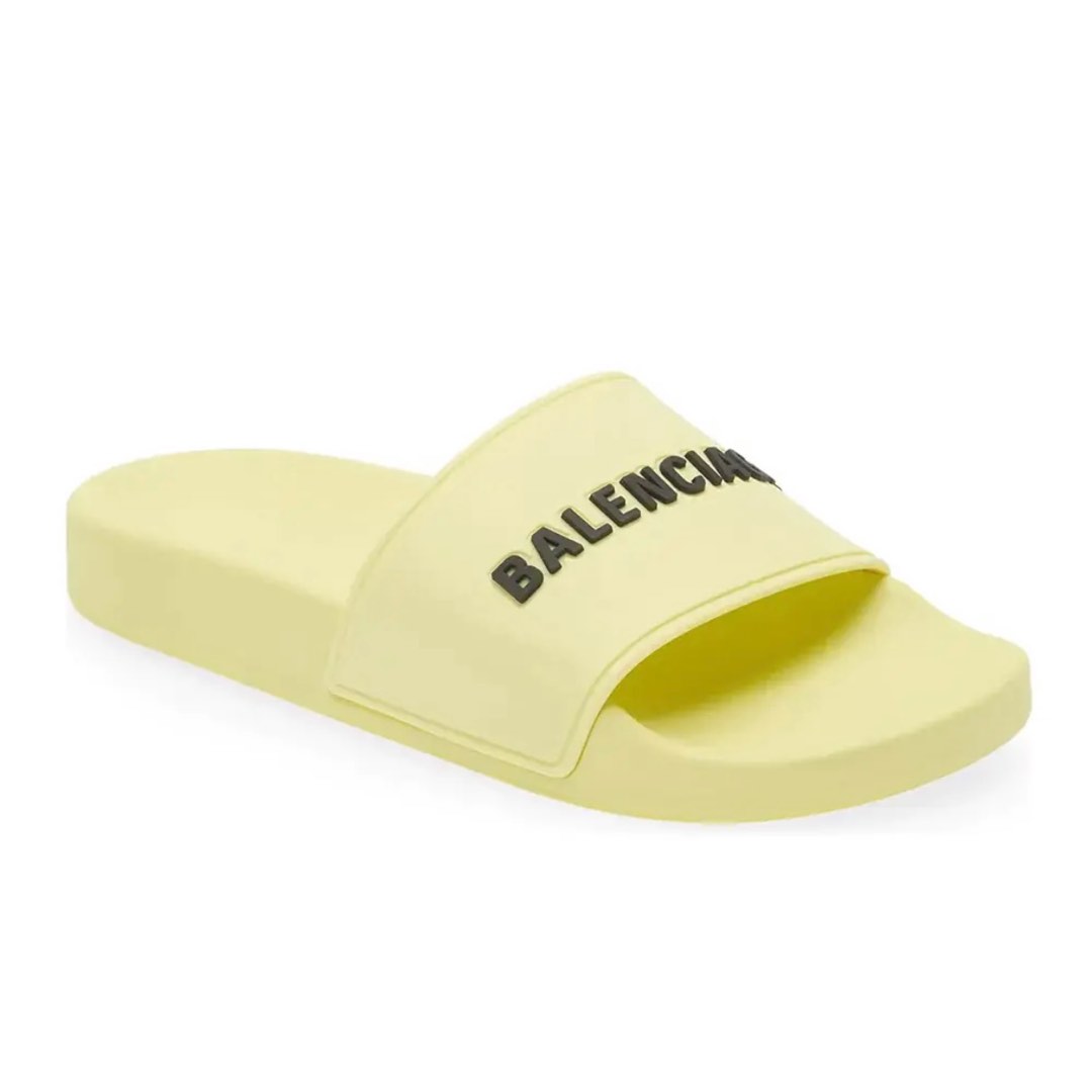 [PO] Balenciaga Pool Slide, Men's Fashion, Footwear, Flipflops and