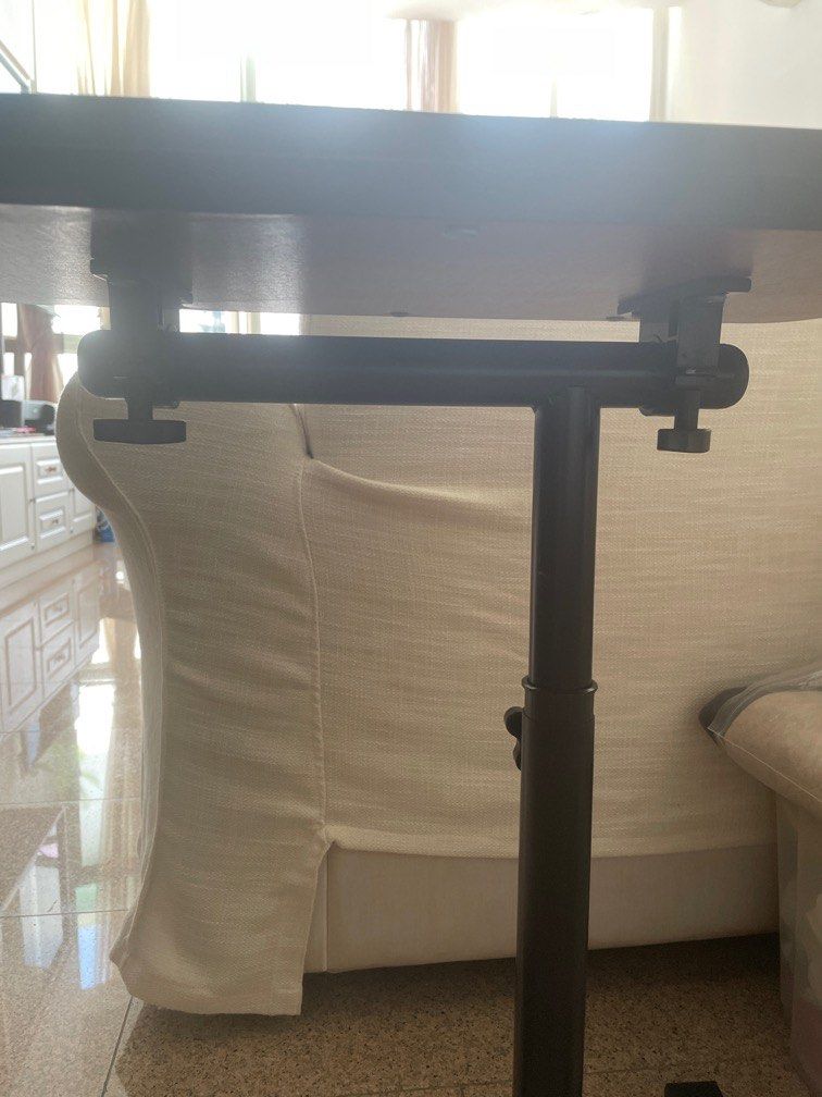 Portable small table with wheels furniture home living furniture
