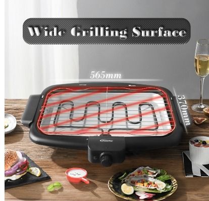 Electric braai grill top