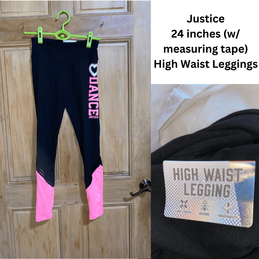 PRE LOVED] Justice Leggings, Women's Fashion, Bottoms, Other