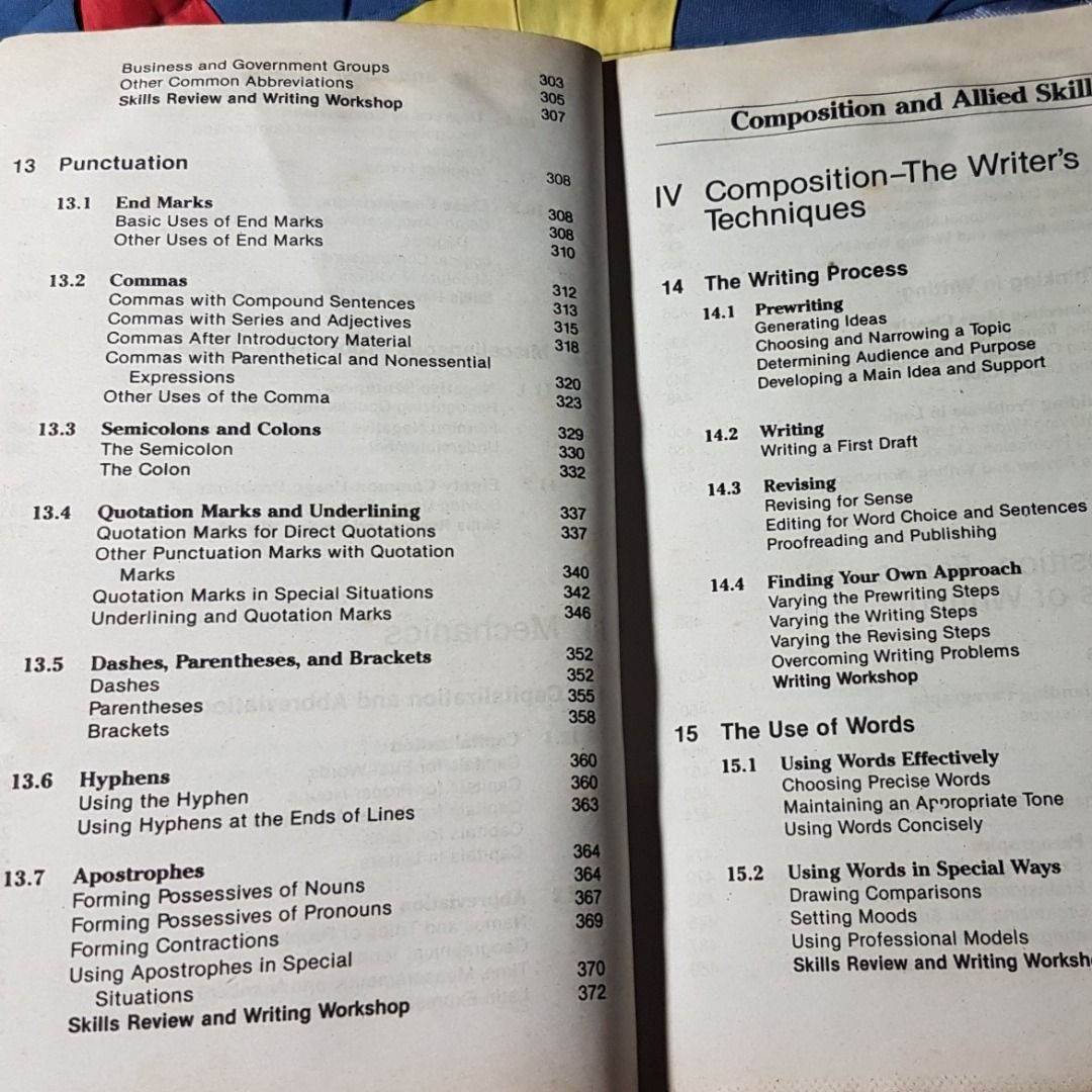 Prentice hall grammar and composition 3 on carousell