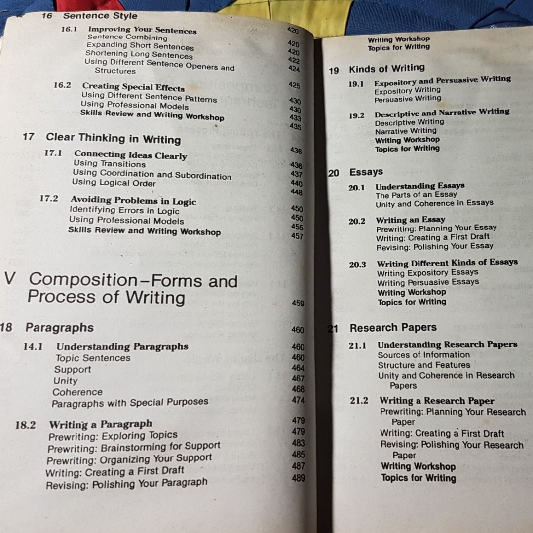 Prentice hall grammar and composition 3 on carousell