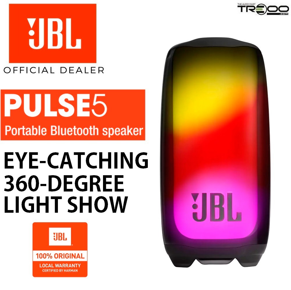 [Official] JBL Pulse 5 Wireless v5.3 Bluetooth Portable Speaker, Audio
