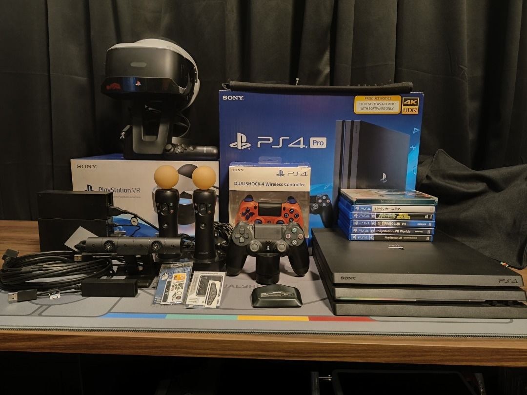 (RESERVED) Playstation Super Bundle! PS4 PRO / PSVR / Games