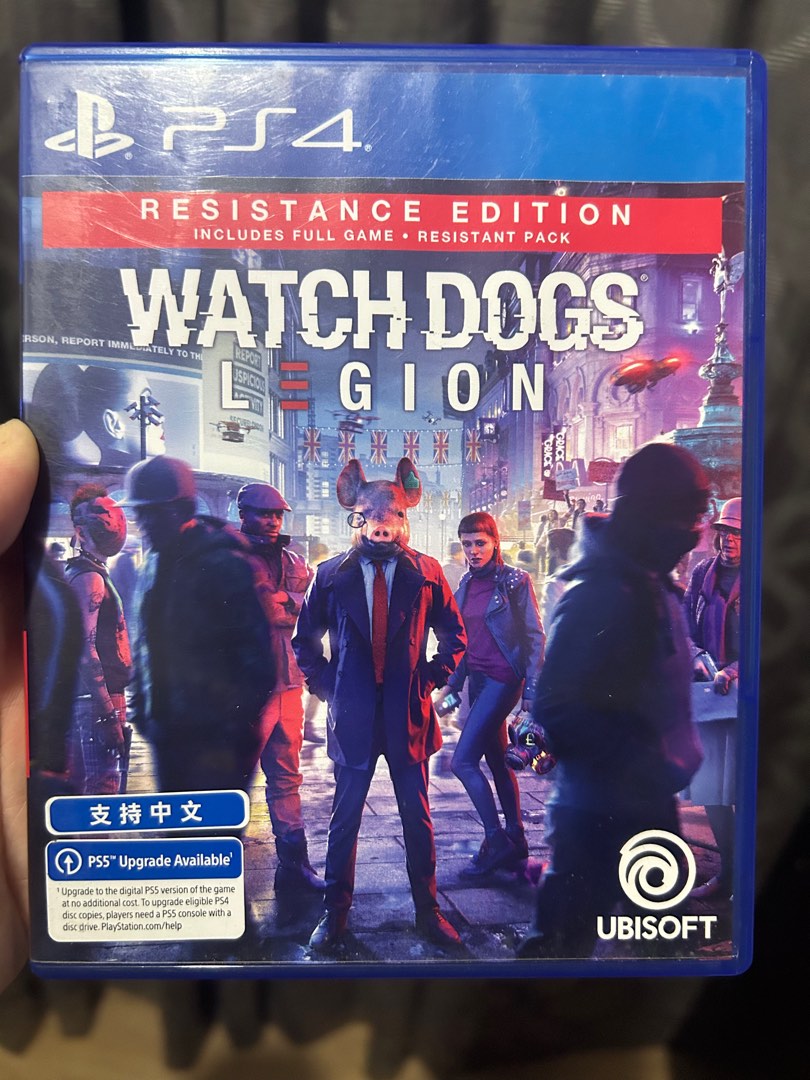 PS4 Watch Dogs Legion Used, Video Gaming, Video Games, PlayStation on Carousell
