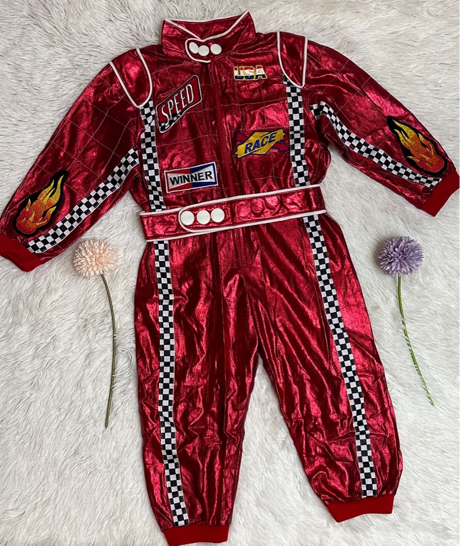 Race Car Costume 3Y, Babies & Kids, Babies & Kids Fashion on Carousell