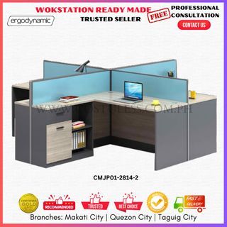 READY MADE OFFICE WORKSTATION, Cubicles, Modular Partitions, Office Desk, Computer Desk, Customized Table, Computer Table, Office Furniture, Working Tables