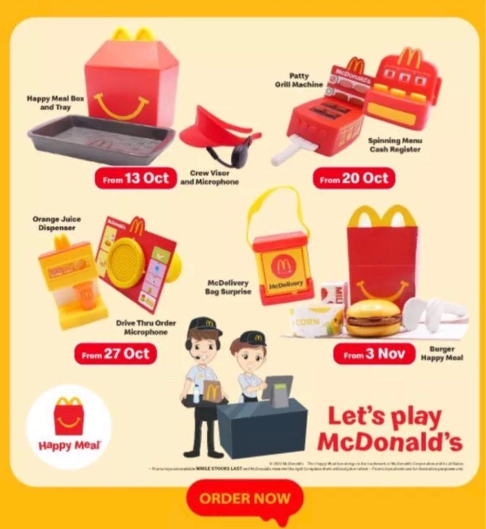Harga set happy meal mcd outlet
