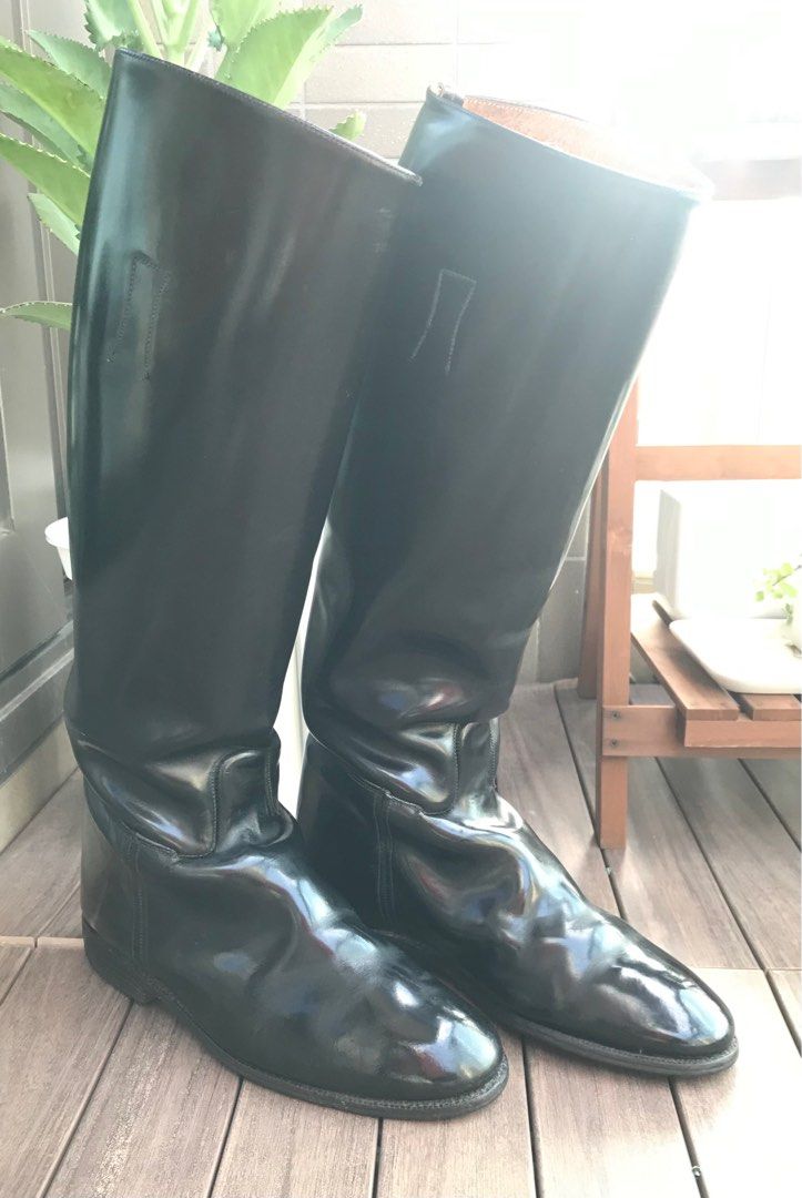 Regent oxblood riding boots deals