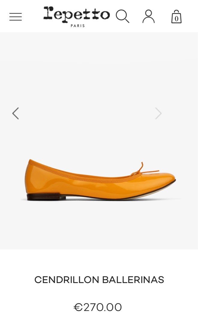 Repetto CENDRILLON BALLERINAS Women s Fashion Footwear Flats on