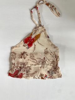 Reworked floral top